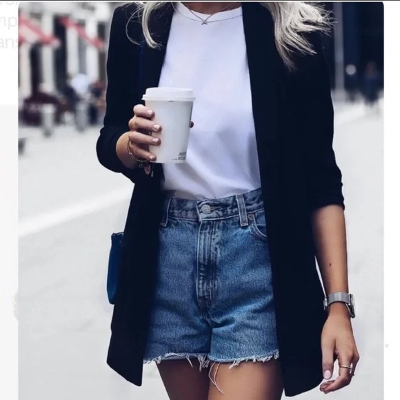 Caslon Jackets Coats Caslon Black Button Career Blazer